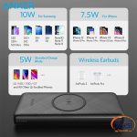 پاوربانک وایرلس انکر A1617 ظرفیت 10000 میلی آمپر ساعت - Image 10