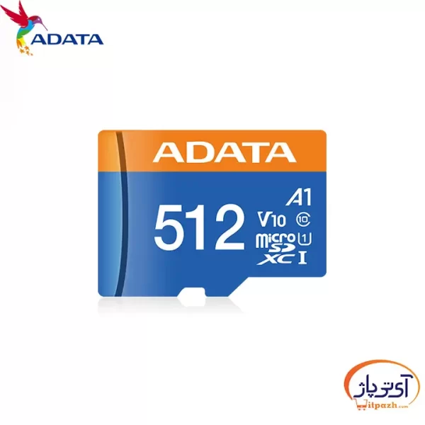 کارت حافظه‌ ای دیتا میکرو microSDHC ظرفیت 512 گیگابایت سرعت 100MBps