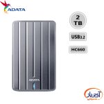 هارد اکسترنال ای دیتا مدل ADATA HC660 2TB ظرفیت 2 ترابایت