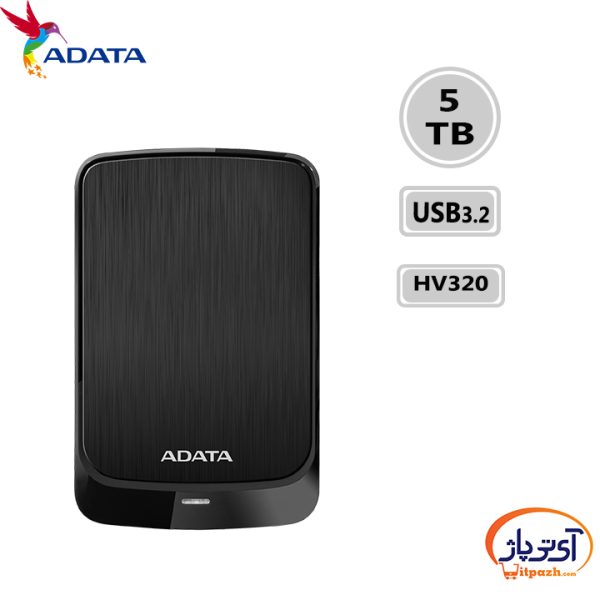 هارد اکسترنال ای دیتا مدل ADATA HV320 5TB ظرفیت 5 ترابایت