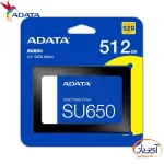 اس اس دی اینترنال SATA3.0 ای دیتا SU650 ظرفیت 512 گیگابایت - Image 4