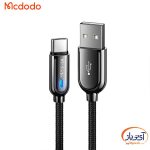 کابل شارژ و دیتا Type C مک دودو CA-6190 قطع کن دار