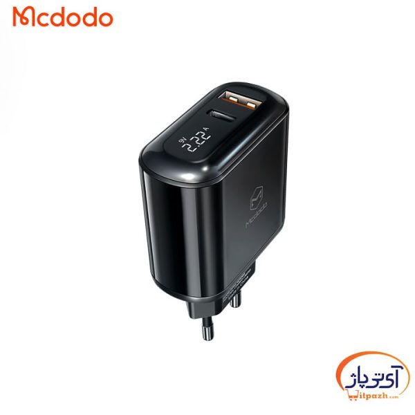 شارژر دیواری شارژ سریع مک دودو مدل CH-717 PD+QC 20w