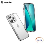 پک گارد و گلس ضد ضربه و ضد خش 4 در 1 گرین لاین Defender Pack iPhone 16 Pro Max - Image 2