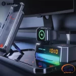 شارژر بی سیم رو میزی چند منظوره گرین لاین 6in1 Multifunctional Wireless Charger - Image 3