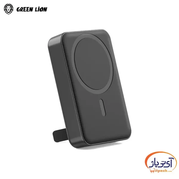 پاوربانک وایرلس مگنتی 20W گرین لاین Kick Stand GL-PB31 ظرفیت 10000mAh