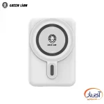 پاوربانک وایرلس مگنتی گرین لاین Monaco Magsafe 20w ظرفیت 20000 میلی آمپر - Image 3