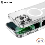 قاب شفاف کریستالی-ژله ای Magsafe گرین لاین iPhone 16 Pro - Image 3
