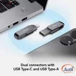 فلش مموری Type-C USB3.1 لکسار 32 گیگابایت D400 - Image 5