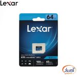 کارت حافظه microSD U3 V30 ظرفیت 64 گیگابایت لکسار سرعت 100m/s بدون خشاب - Image 2