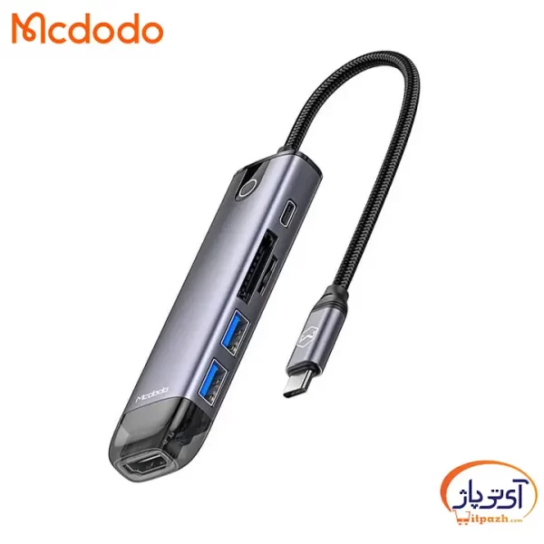هاب 6پورت Type-c 4K مک دودو HU-7740