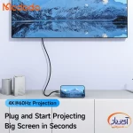 کابل Type-C به Type-Cمک دودو CA-7132 طول 1.2متر 100وات - Image 4