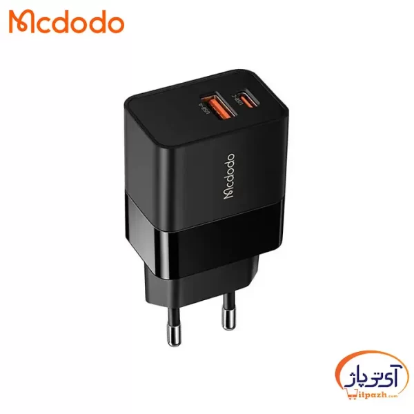 شارژر دیواری 20 وات مک دودو CH-1952 با کابل Lightning به Type-C