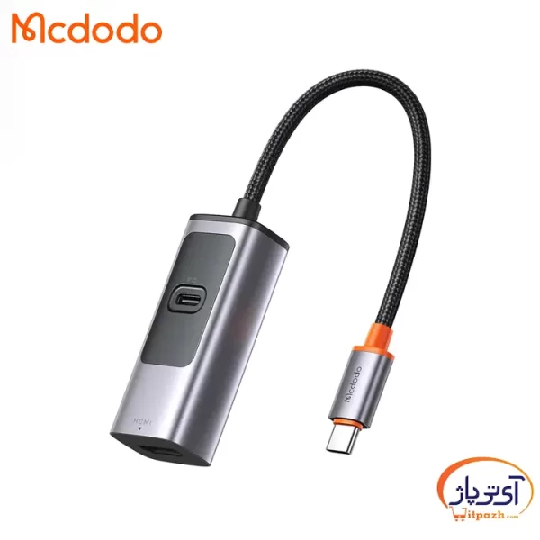 هاب تبدیل 100W مک دودو Type-C به HDMI+Type-C مدل HU-1130