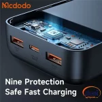 پاوربانک مک دودو MC-4432 ظرفیت 20000 میلی آمپر 10.5W PD - Image 3