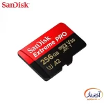کارت حافظه سندیسک MicroSD Extreme Pro ظرفیت 256 گیگابایت 200MB/s U3 A2 V30 - Image 2