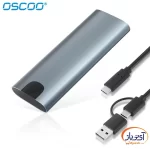 قاب مبدل اوسکو M.2 NVMe به اکسترنال OSCOO SP2 - Image 3