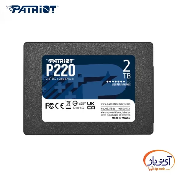 اس اس دی اینترنال SATA3.0 پتریوت Patriot P220 ظرفیت 2 ترابایت