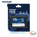 اس اس دی اینترنال SATA3.0 پتریوت P220 ظرفیت 512 گیگابایت - Image 3
