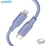 کابل تبدیل تایپ سی به لایتنینگ انکر A8662 PowerLine III Flow 90cm
