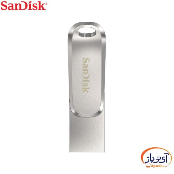فلش مموری USB3.1 سن دیسک 128 گیگابایت SanDisk Dual Drive LUXE Type C