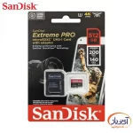 کارت حافظه سندیسک MicroSD Extreme Pro ظرفیت 512 گیگابایت 200MB/s U3 A2 V30 - Image 4