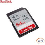 کارت حافظه SDXC U1 سن دیسک ظرفیت 64 گیگابایت سرعت 120MB/s - Image 3