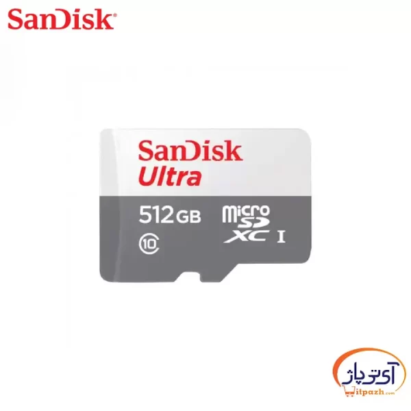 کارت حافظه MicroSD Ultra ظرفیت 512 گیگابایت سندیسک سرعت 100m/s