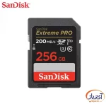 کارت حافظه SDXC سن دیسک Extreme Pro V30 ظرفیت 256 گیگابایت سرعت 200mbps