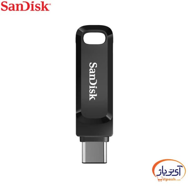 فلش مموری USB3.1 سن دیسک 256 گیگابایت مدل Ultra Dual Drive GO Type-C