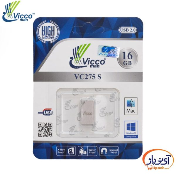 فلش مموری USB2.0 ویکومن 16 گیگابایت مدل VC275