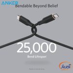 کابل شارژ و دیتا تایپ سی به تایپ سی انکر A8552 90cm - Image 4