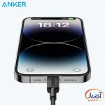 کابل شارژ و دیتا Lightning به USB-C انکر A81B5 طول 90 سانتی متر - Image 5