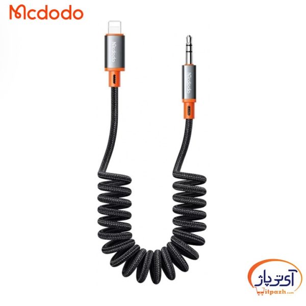 کابل انتقال صدا لایتنینگ به جک 3.5 میلی متری مک دودو CA-089 طول 1.8 متر