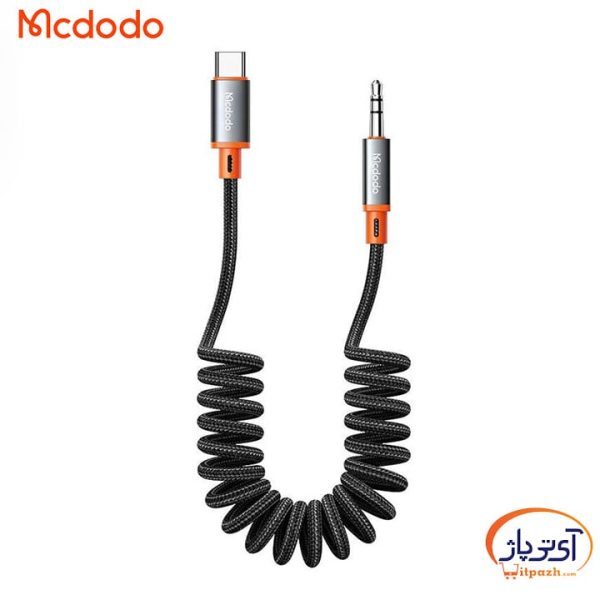 کابل انتقال صدا تایپ سی به جک 3.5 میلی متری مک دودو CA-090 طول 1.8 متر