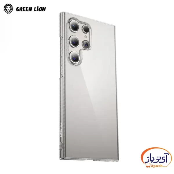 قاب شفاف کریستالی-ژله ای DELGADO گرین لاین S24 Ultra