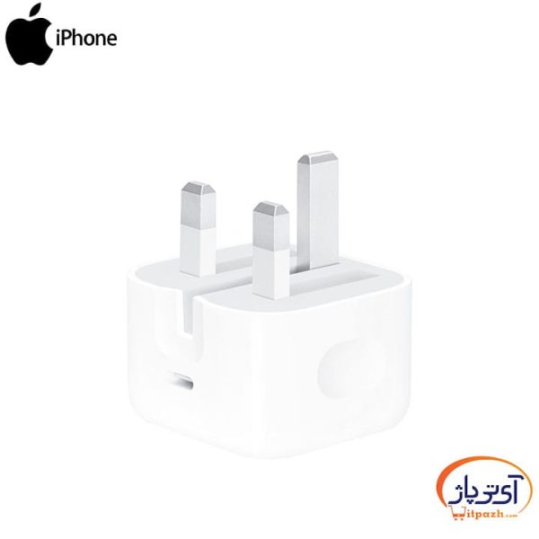 شارژر 100درصد اورجینال گوشی اپل 12 پین خروجی 20 وات