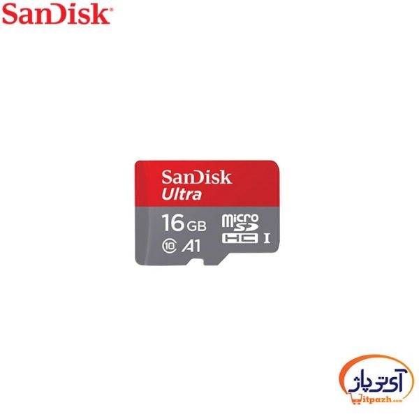 کارت حافظه microSD Ultra A1 ظرفیت 16 گیگابایت سندیسک سرعت 100m/s