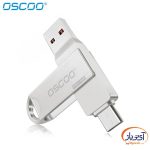 فلش مموری USB 3.1 اوسکو ظرفیت 32 گیگابایت OSCOO CU-002 Type C