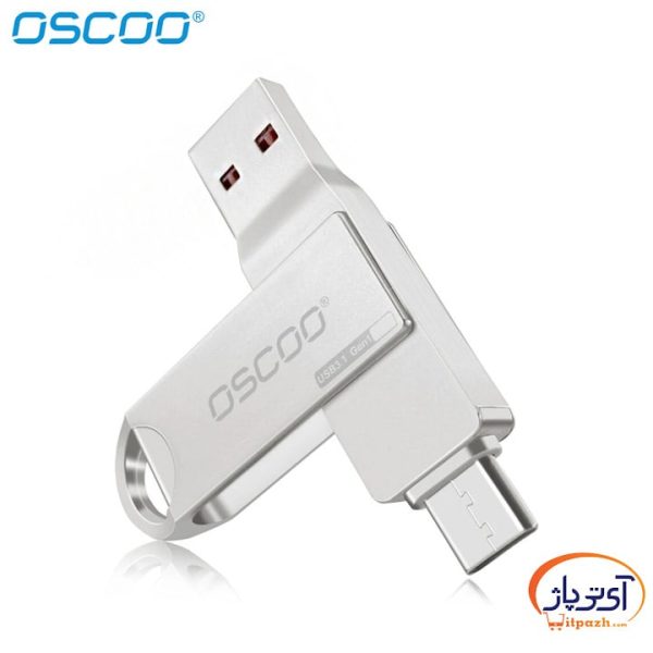 فلش مموری USB 3.1 اوسکو ظرفیت 32 گیگابایت OSCOO CU-002 Type C