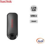 فلش مموری USB2.0 سن دیسک 128 گیگابایت مدل SanDisk SNAP